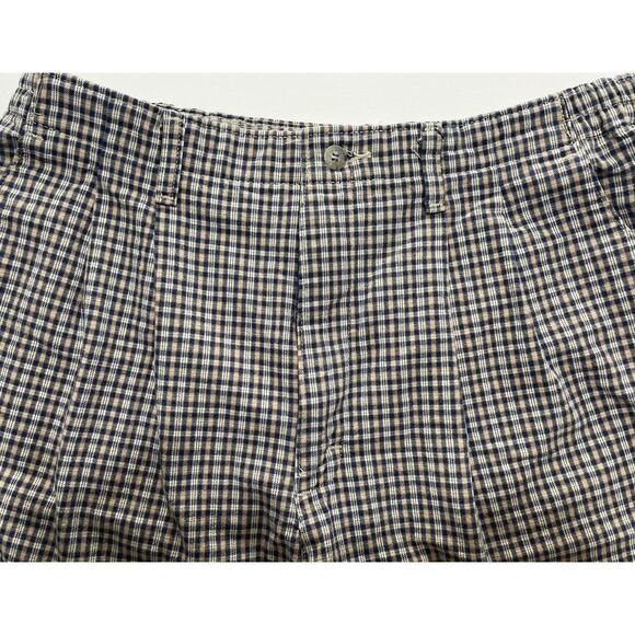 Lee Casuals Wrinkle Free  Plaid Shorts Size 16 - Picture 10 of 10